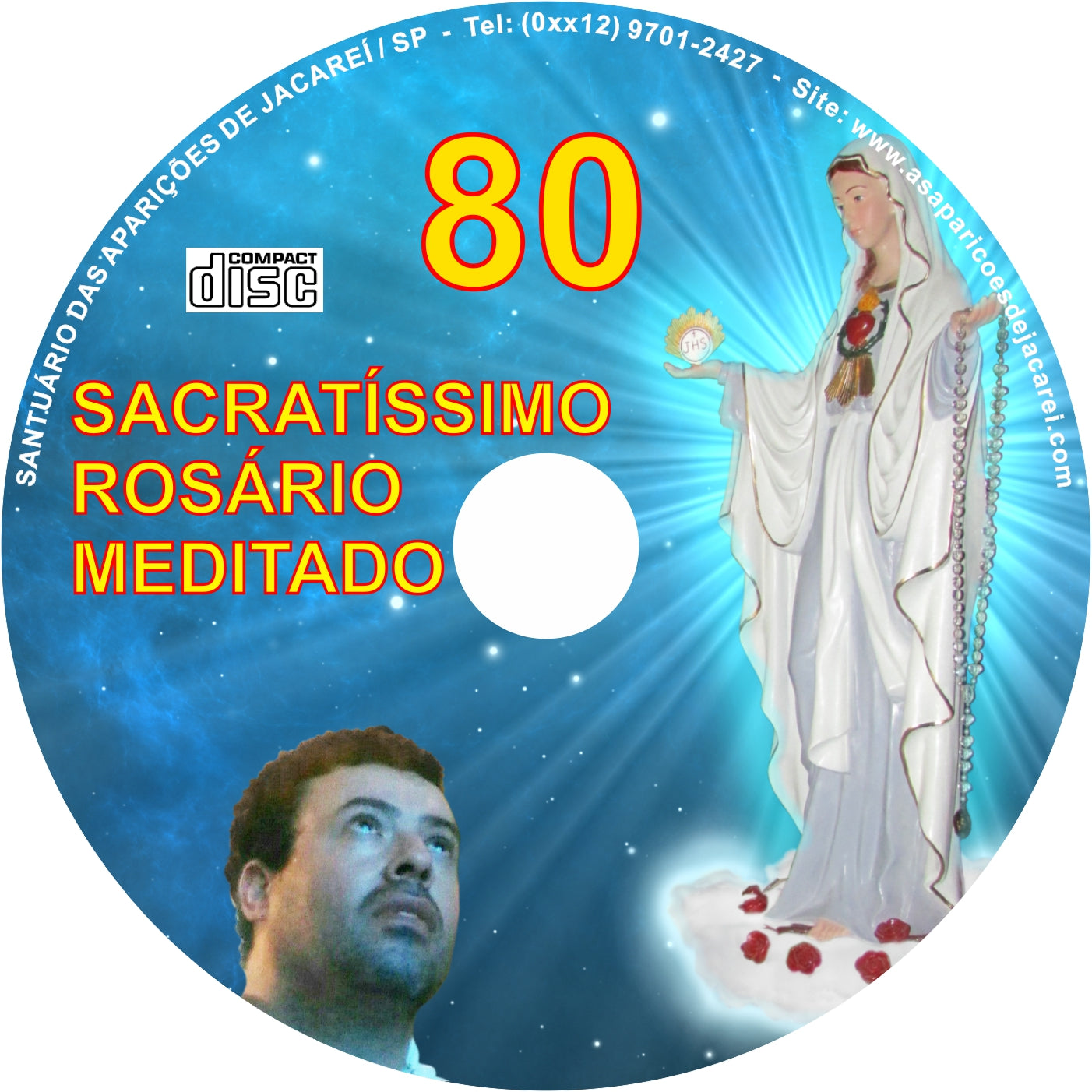 CD Rosário Meditado 080 CD Rosário Meditado 080